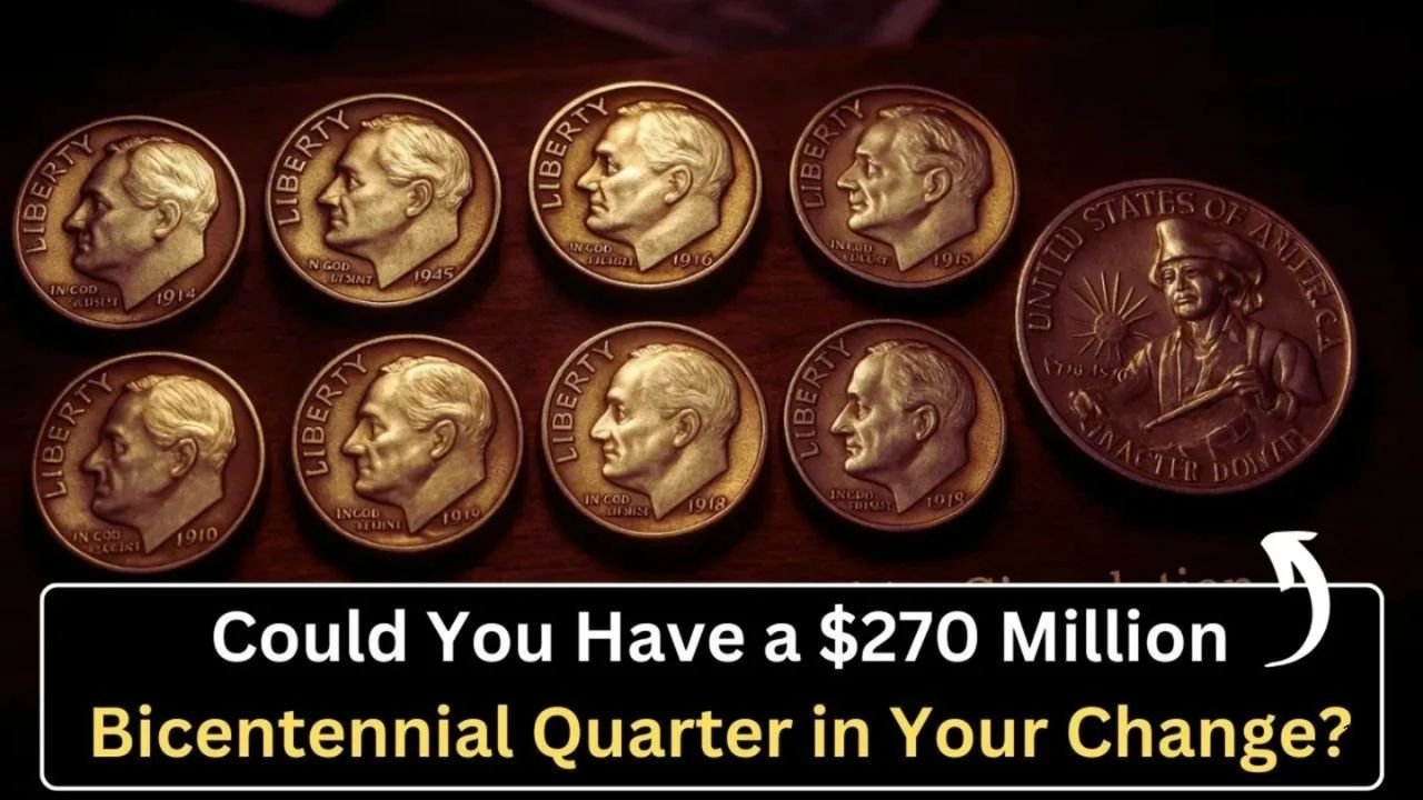 8 Rare 1976 Gold Bicentennial Quarters Worth $270 Million — Could One Be in Your Change?