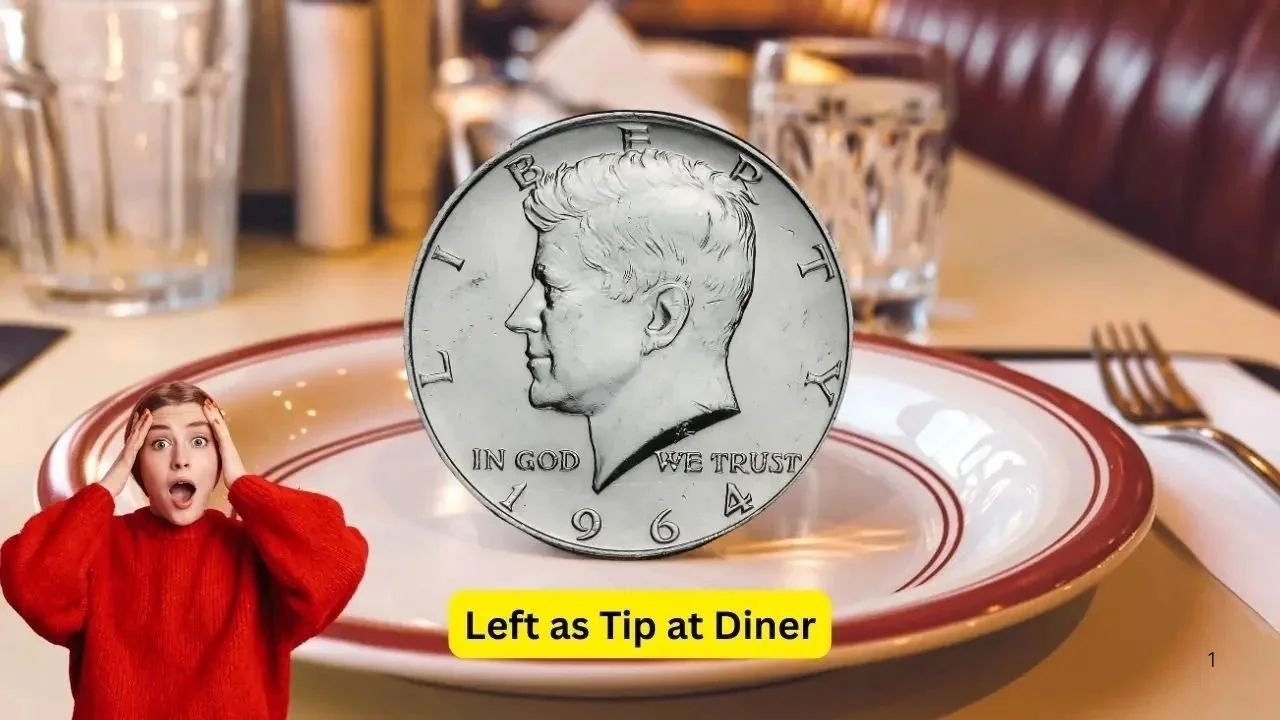 Kennedy Half Dollar Left as a Tip Turns Into a Life-Changing Discovery