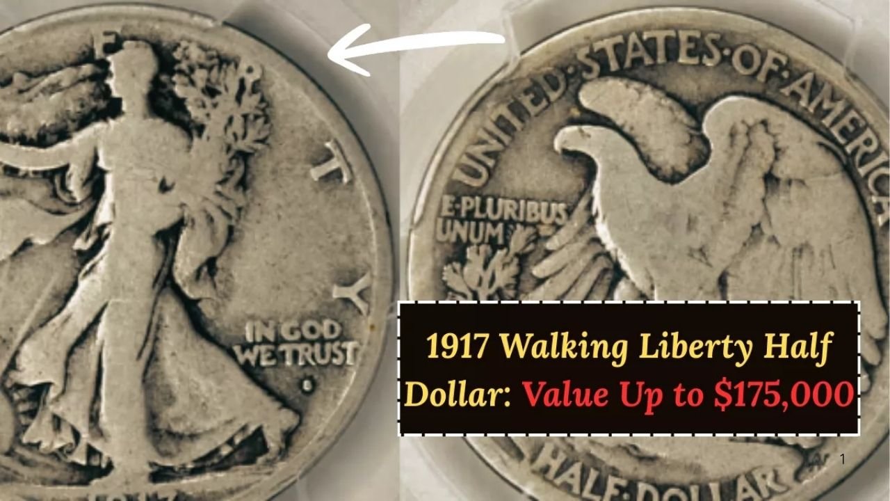 1917 Walking Liberty Half Dollar: Rare Coin Worth Up to $175,000