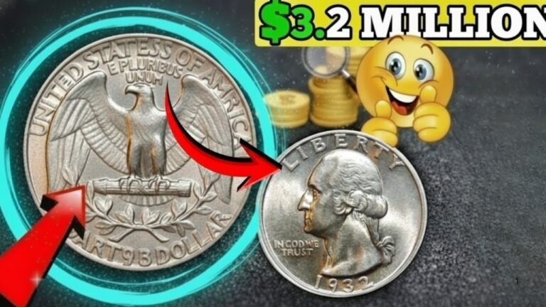 1932 Washington Quarter Rare Variety – How to Spot the $3.2 Million Coin