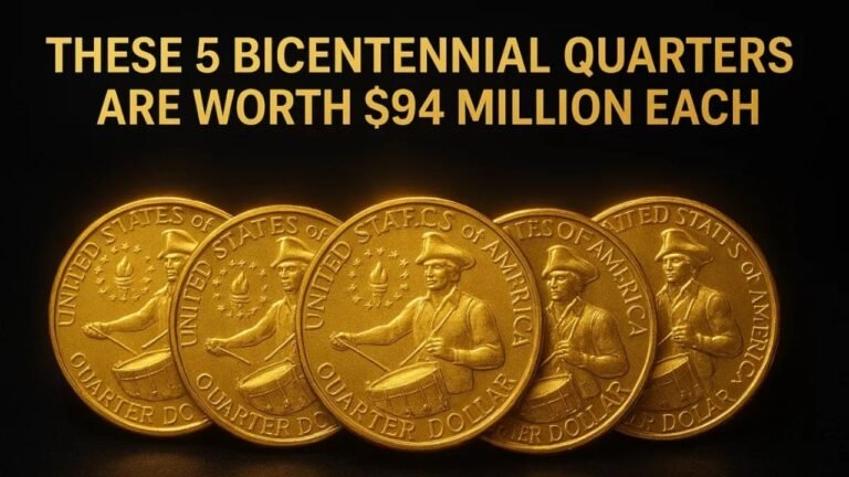 5 Bicentennial Quarters Worth $94 Million Each – Could You Own One?