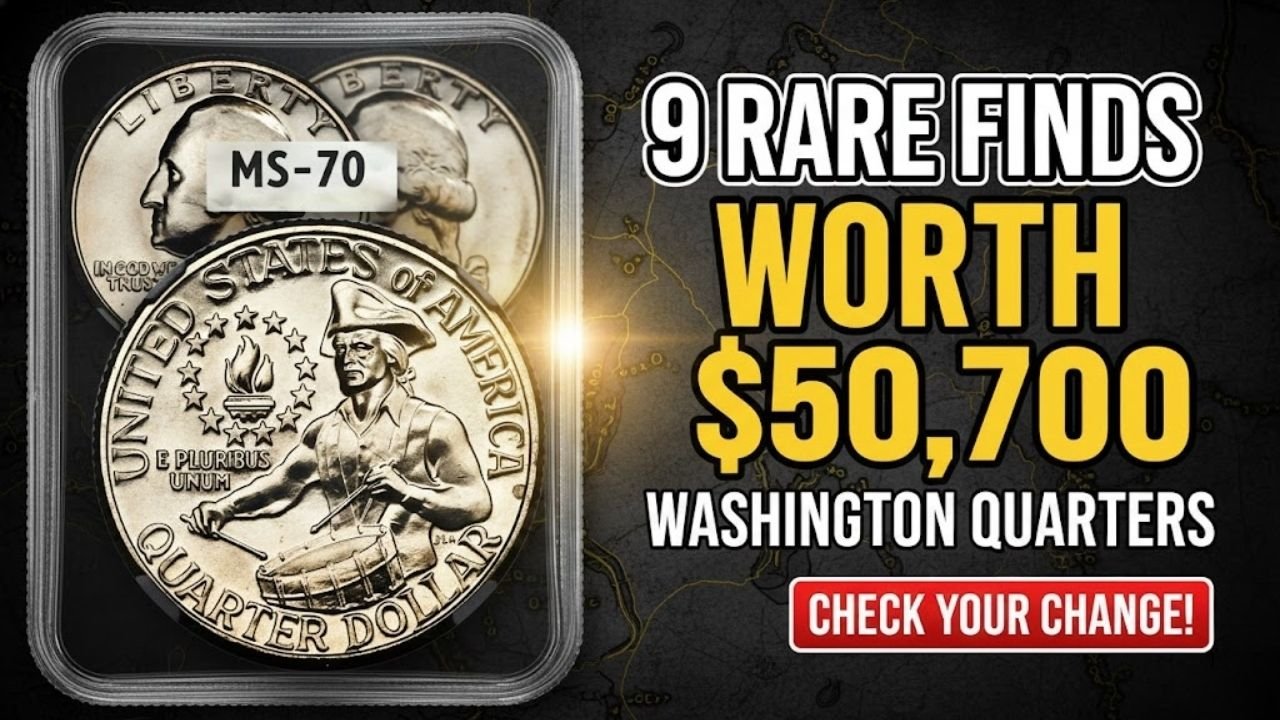 Most Valuable Washington Quarters: 9 Rare Finds Worth Up to $50,700